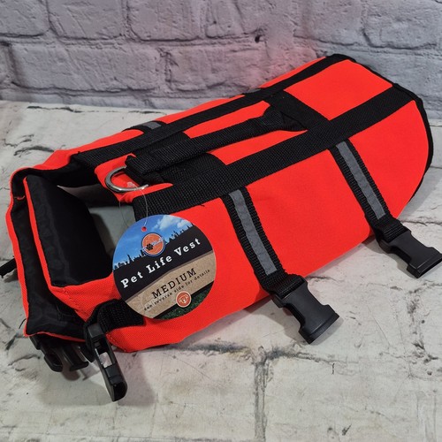 New dog life vest - new,